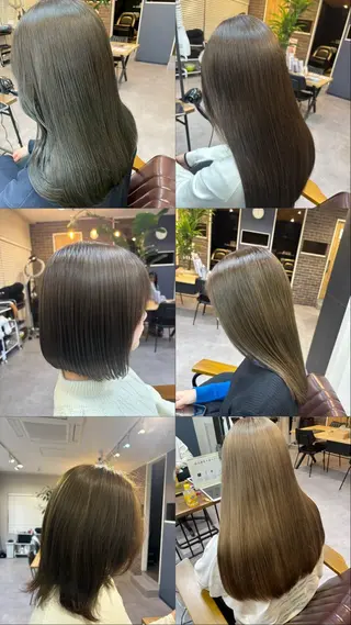 カラー ✨髪質改善カラー✨ ストレート☔脇田のヘアスタイル