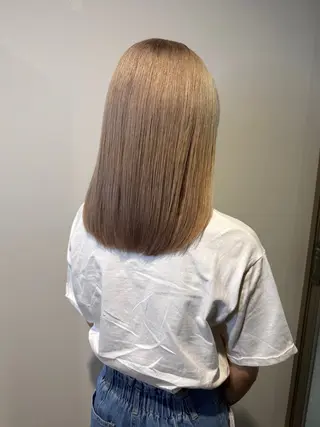 セミロング カラー 🦋ショートカット モデル紀輔🦋‪のヘアスタイル