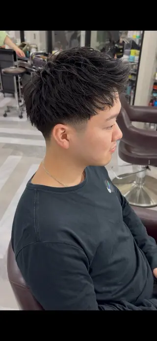 ショート メンズ JADE 菊地 洸我のヘアスタイル