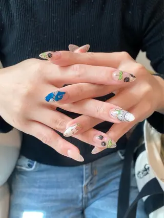 ミディアム 🦋Nail Amo🦋のネイルデザイン