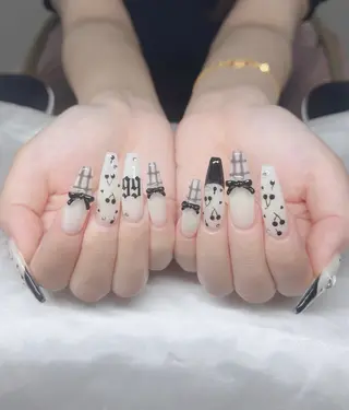 ネイル Lee Nails チップ長さだし専門店のネイルデザイン