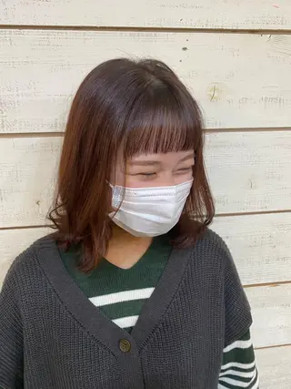 カラー やました もえかのヘアスタイル