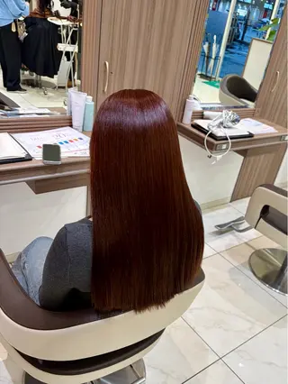 ロング カラー ✨🐿️Ash 新杉田🐿️✨山本のヘアスタイル