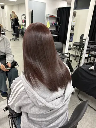 ミディアム カラー 💕мei 透明感カラー💕のヘアスタイル