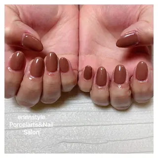 ミディアム ネイル 🐾enen style 🐾のネイルデザイン