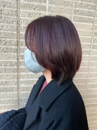 ロング カラー パーマ ヘアアレンジ 加藤 綾華のヘアスタイル