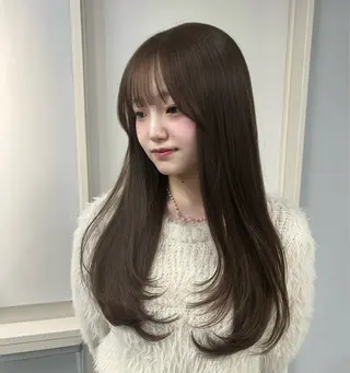 ロング lafit kaede/韓国ヘアのヘアスタイル