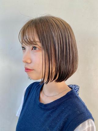 ショート 豊中/カット/上西 力のヘアスタイル