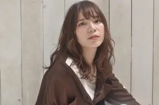 セミロング カラー 𓂃megu‪𓂃 森野めぐみのヘアスタイル