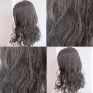 セミロング 韓国風ベージュ🤎 赤みなし🌿横浜🤎のヘアスタイル