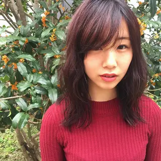 ミディアム 中野 恵脩のヘアスタイル