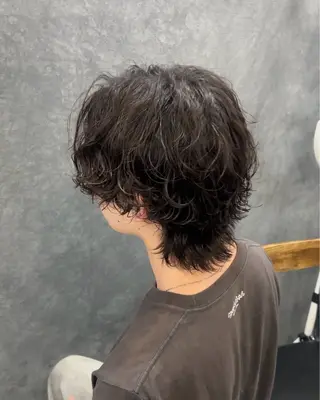 カラー パーマ メンズ メンズカット🐺 パーマ特化🔥舜のヘアスタイル