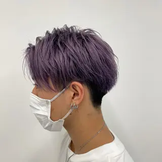 カラー メンズ 縮毛矯正WATARU 髪質改善　レイヤーのヘアスタイル