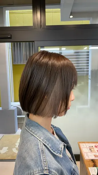 ショート I-FLAT 暮石悠菜のヘアスタイル