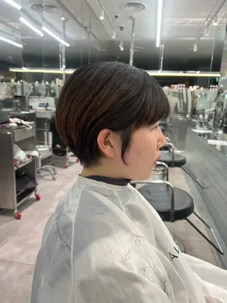 ショート レイヤー特化/渋谷 rinのヘアスタイル