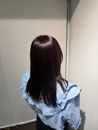 カラー 🫧透明感カラー/ 縮毛矯正/彩夏🫧のヘアスタイル