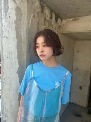 カラー かがやしづ ⭐️カラーモデルのヘアスタイル
