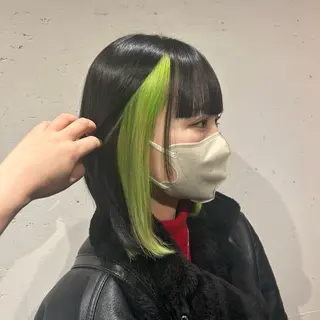 ミディアム カラー saki / 名古屋 八事 / ハイトーンのヘアスタイル