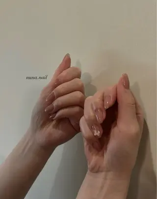 ネイル 非対面♡nuna ピンク系ネイルサロンのネイルデザイン