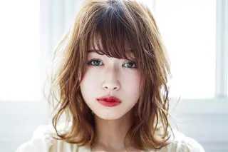 ミディアム カラー パーマ Manager 川井 崇彦のヘアスタイル