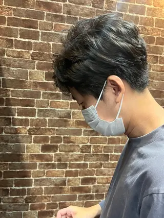 ショート カラー パーマ ヘアアレンジ メンズ キッズ ネイル マツエク・マツパ アイブロウ 久木原 ゆりのヘアスタイル