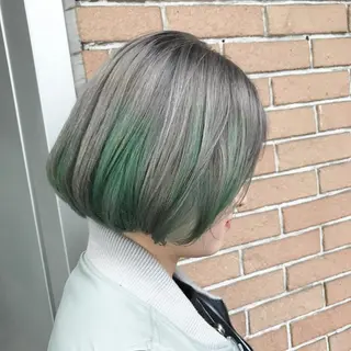 ショート カラー パーマ ヘアアレンジ メンズ キッズ ネイル マツエク・マツパ サロンドミルク 渋谷高比良のヘアスタイル