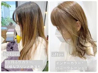 ロング topstylist 満足度⭐️堀川星哉のヘアスタイル