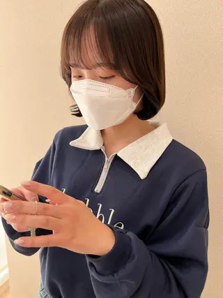 ショート 外国人対応 佐久間のヘアスタイル