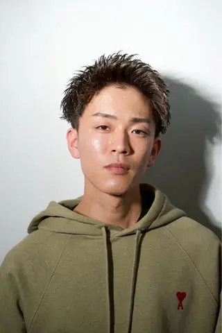 ショート カラー 立脇 啓佑のヘアスタイル