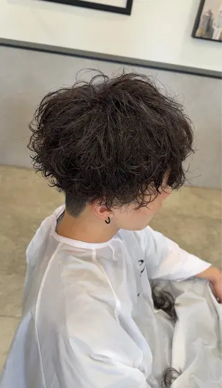 パーマ HIROMU メンズパーマ/カラーのヘアスタイル