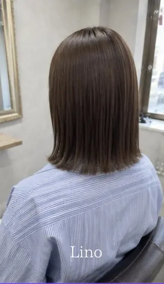 ミディアム 髪質改善ストレート Lienのヘアスタイル