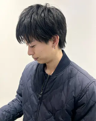 ショート メンズ 田中 遥陽のヘアスタイル