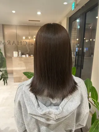 ミディアム カラー 透明感カラー🌿 グレージュ🐺陽介のヘアスタイル
