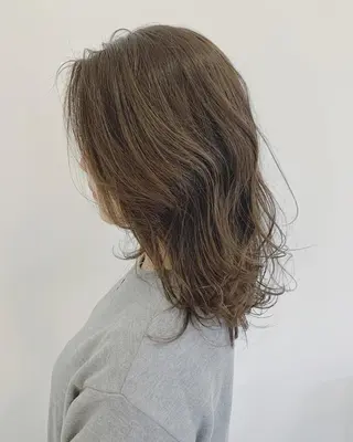 セミロング 🌿大内雅斗 🌿韓国ヘアのヘアスタイル