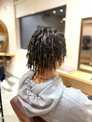 パーマ メンズ 國井 慎吾のヘアスタイル