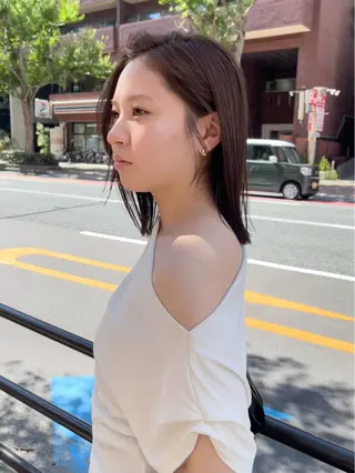 ミディアム 園田 渉 ◤SHIKIO◢のヘアスタイル