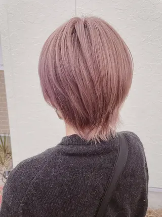 ショート カラー 加藤 圭佑のヘアスタイル