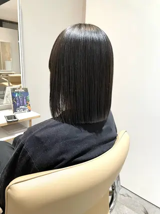 ミディアム カットモデル/ miyuのヘアスタイル