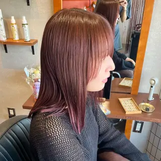 ミディアム カラー kurel_ komakiのヘアスタイル