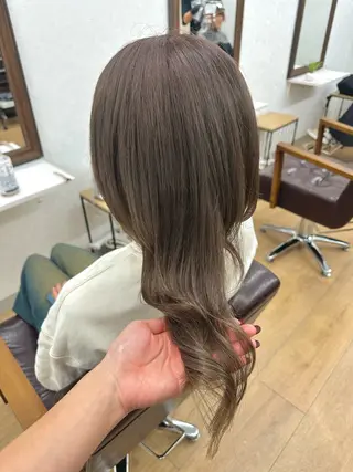 ロング カラー カラー/パーマ/ 表参道/鈴木リカコのヘアスタイル