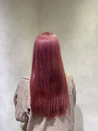 ロング カラー 池田 歩佳のヘアスタイル