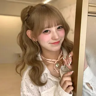 セミロング カラー 🪞ボブ特化/顔 まわり🧸mai🎀のヘアスタイル