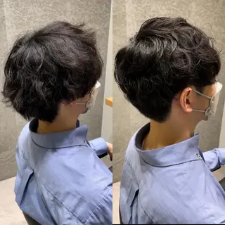 メンズ 髪質改善ヘアケア 艶髪特化/上田のヘアスタイル