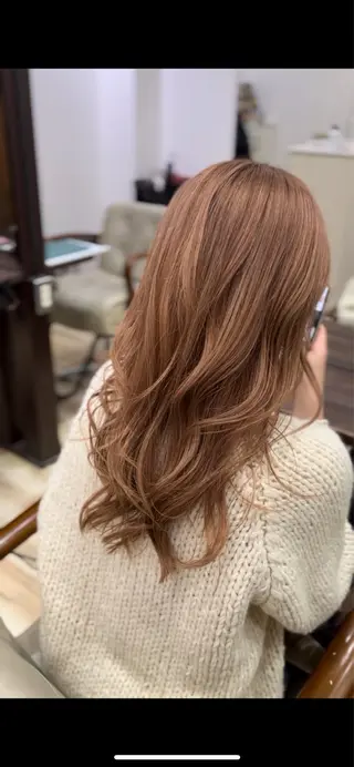 ロング カラー 亀井 慎太郎のヘアスタイル