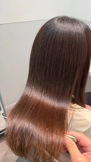 ロング パーマ 縮毛矯正・髪質改善/ 高崎駅/鈴木のヘアスタイル