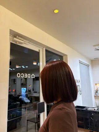 カラー 東 結菜のヘアスタイル