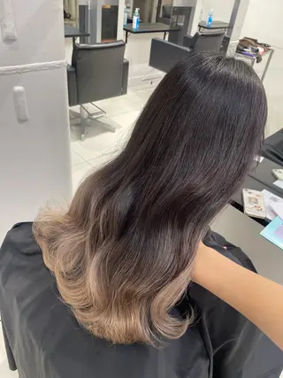 ロング カラー パーマ ヘアアレンジ 💗無料カットモデル 募集中yu-ki💗のヘアスタイル