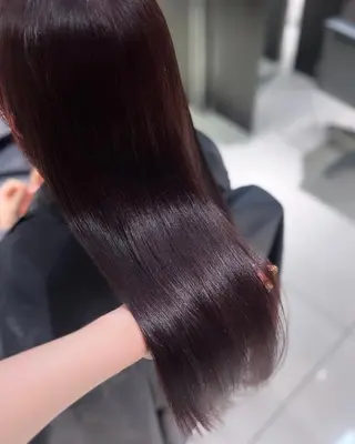 ロング カラー レイヤー×艶髪🤎. 𝜗𝜚hitomiのヘアスタイル