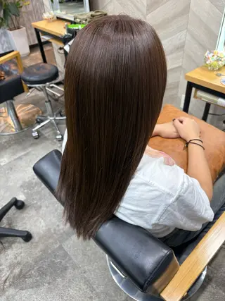 ロング SHANTi 飯塚 ヘアセット/髪質改善のヘアスタイル