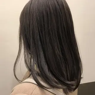 セミロング カラー Bonheur umedaのヘアスタイル